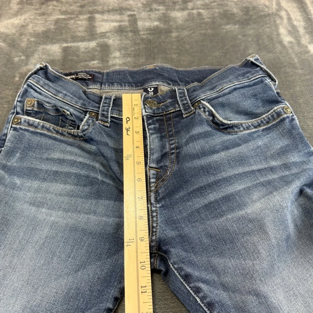 True‎ Religion Rocco Relaxed Skinny Jeans Mens 30 Blue Denim Pants Stretch